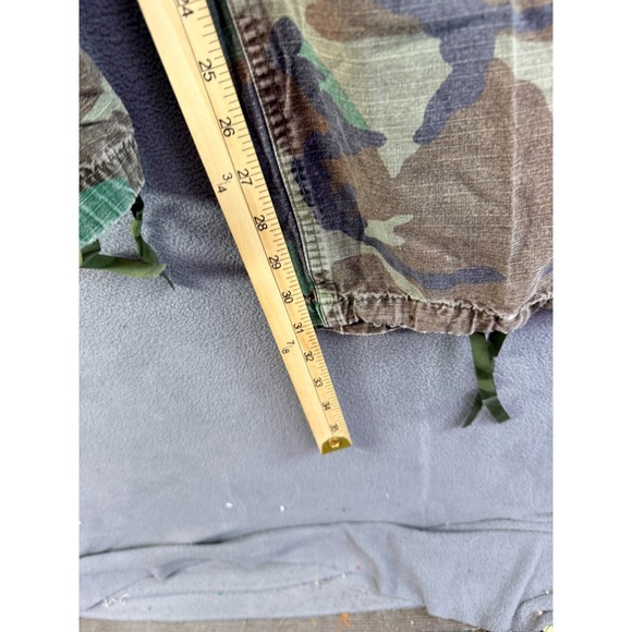 VTG Propper Men's Cargo Pants Camo Army XL 40x31 Tactical Fatigue Military 80s - Picture 13 of 14